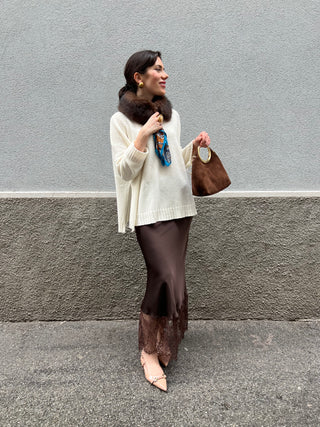 Colletto con pelliccia