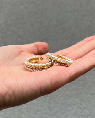 Orecchini con perline