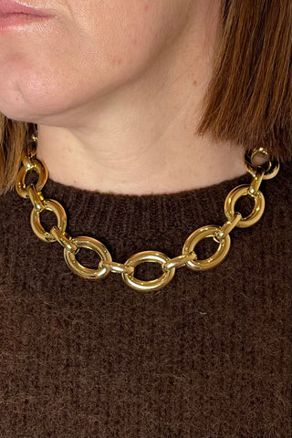 Collana girocollo catena