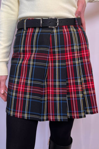 Minigonna Tartan